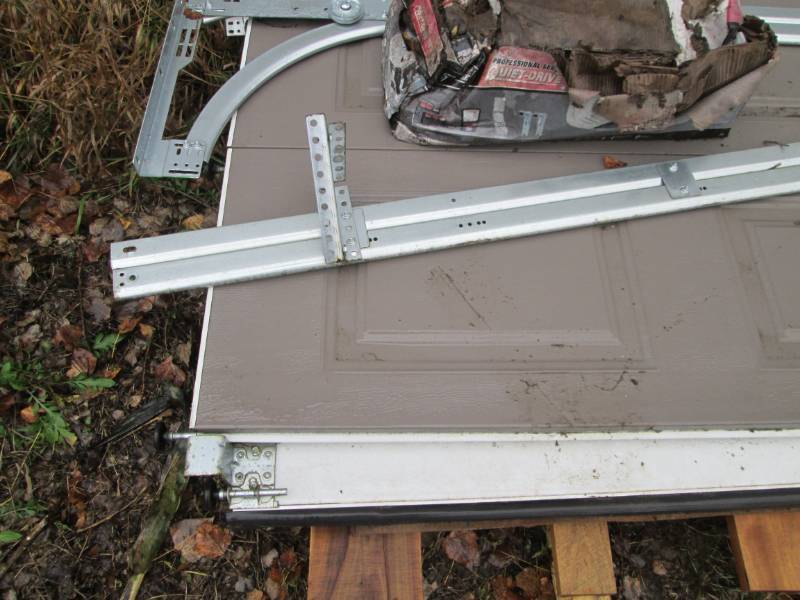8 x 8 foot insulated overhead garag...