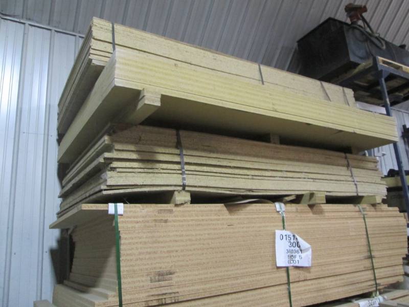 Huge lot of new particle board, jus...