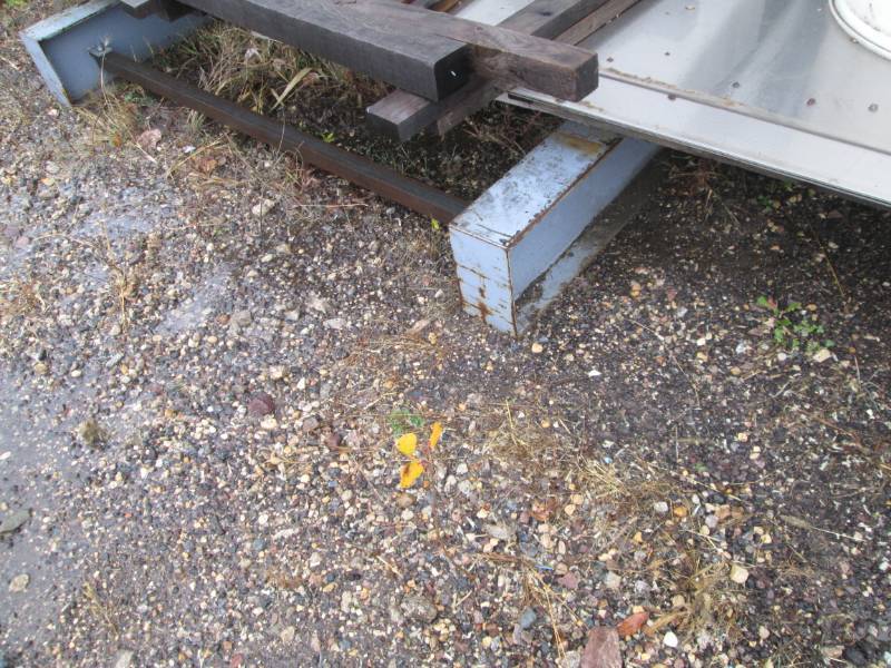 Metal rack, 78 wide, 4 deep, 15 ...