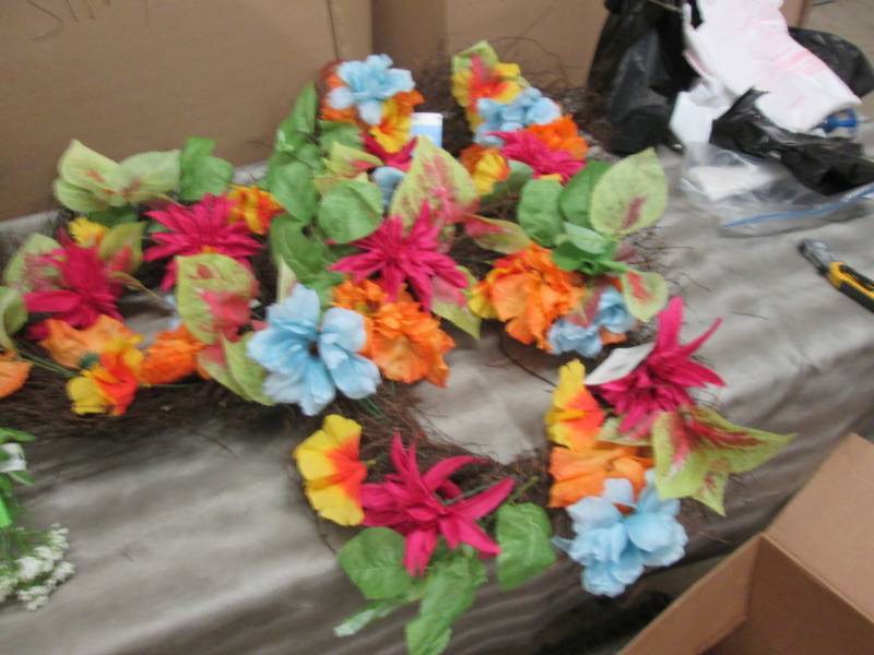 3 Wreaths...