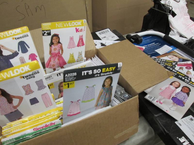 Large Box of Patterns for Girl & Do...