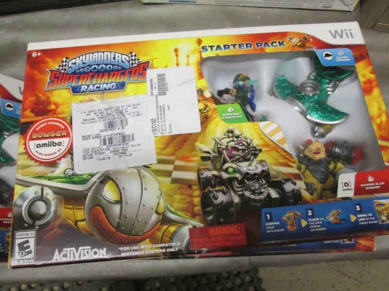 3 Activision Skylanders Supersharge...