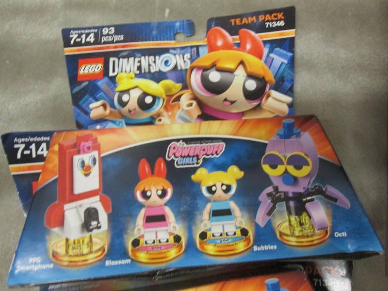 Lot of 4 Lego Dimensions Powerpuff ...