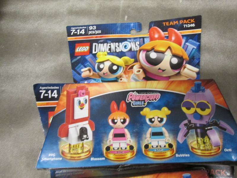 Lot of 4 Lego Dimensions Powerpuff ...