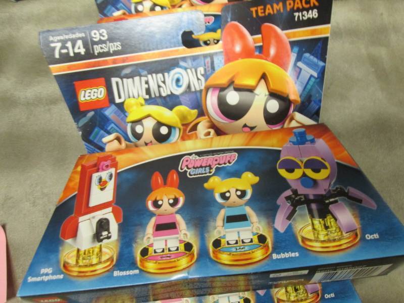 Lot of 4 Lego Dimensions Powerpuff ...