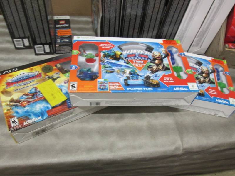2 Xbox 360 & 1 PS3 Skylander Starte...