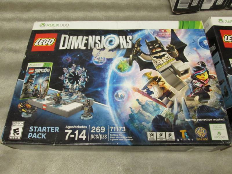 2 Lego Dimensions Starter Packs for...