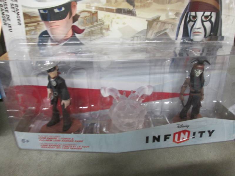 4 Lone Ranger Play Sets...