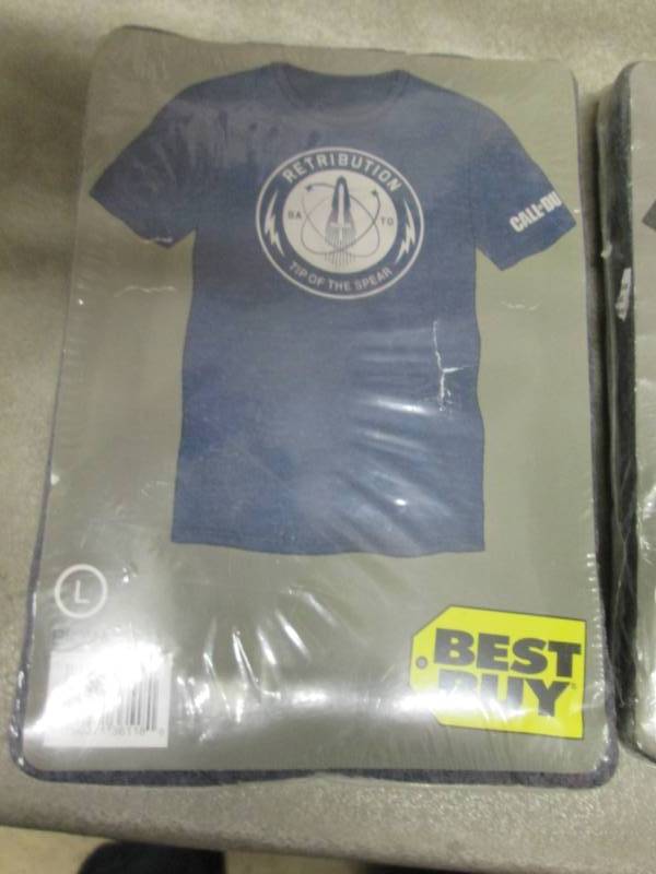 3 - Large Retribution T-shirts, 1 L...