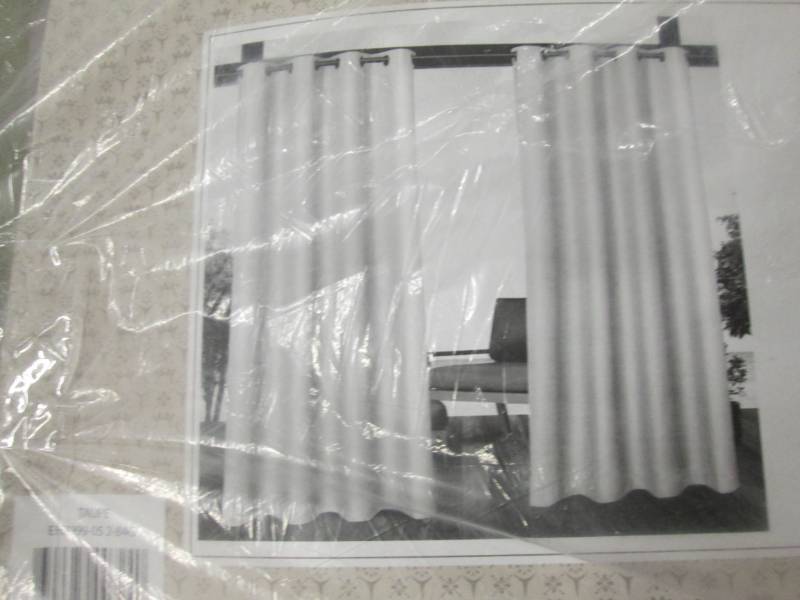 2 Grommet Curtain Panels from Exclu...