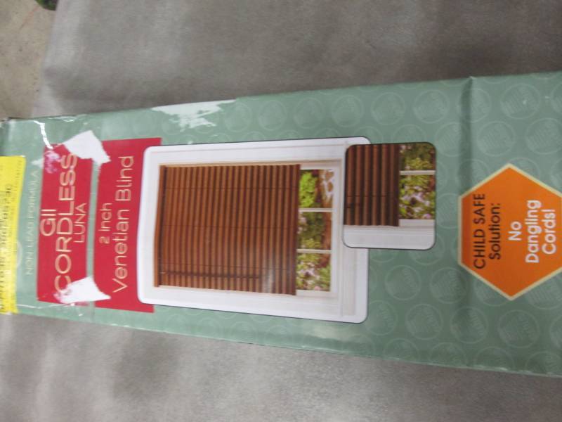 35x64 Vinyl Venetian Blind...