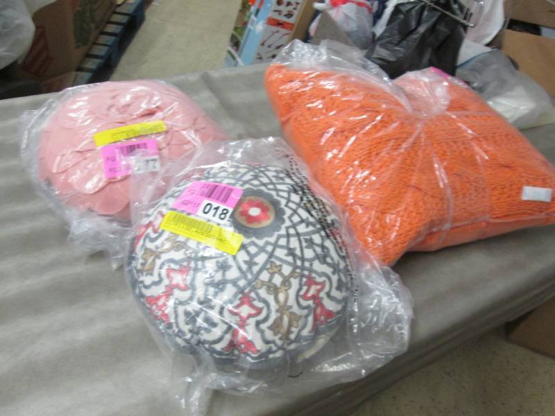 3 Accent Pillows...
