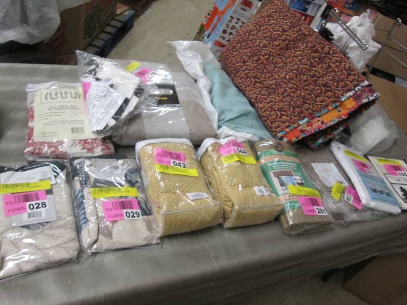 Large Lot Curtains, Valences, Shams...