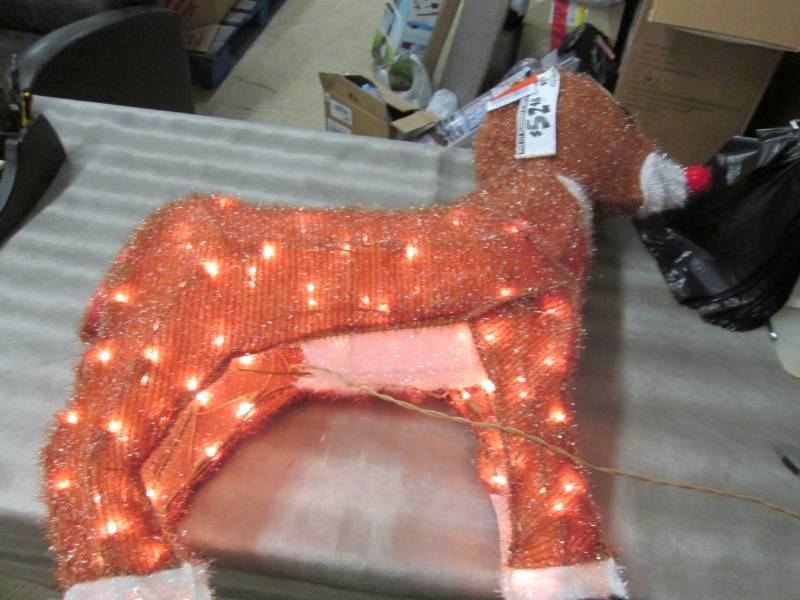 Pre-Lit Rudolph - needs work...