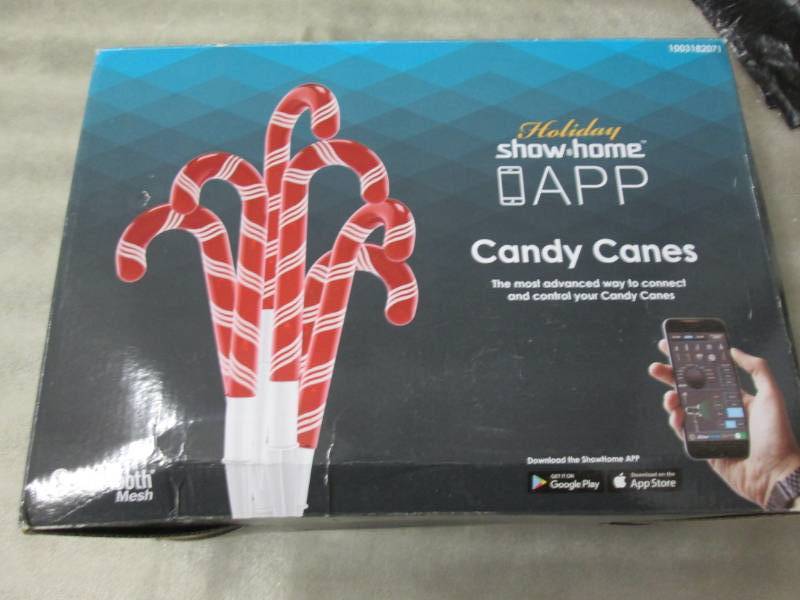 Holiday Show Home Candy Canes...