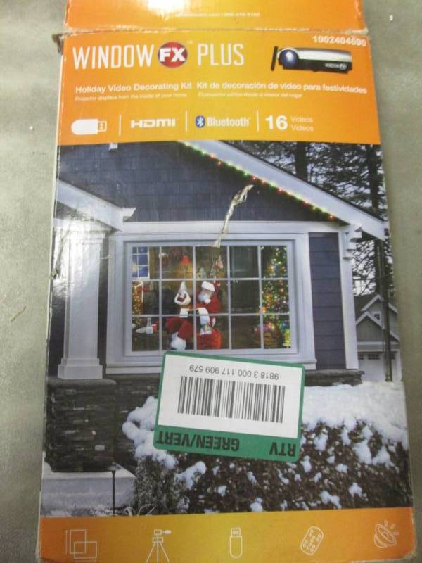 Window FX Plus Holiday Video Decora...