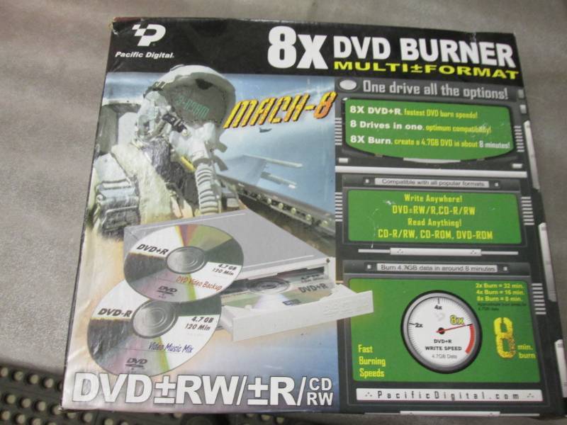 8X DVD Burner...