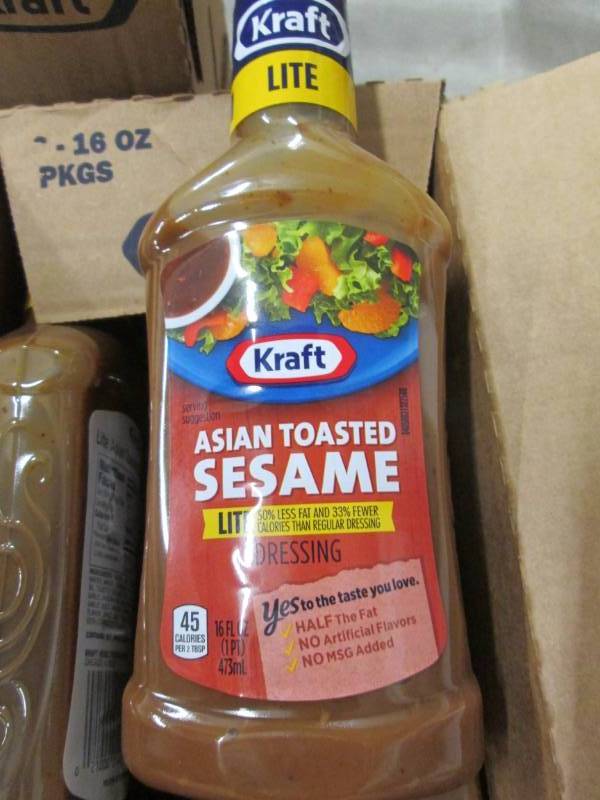 2 Boxes of 6-16 oz Bottles Kraft As...