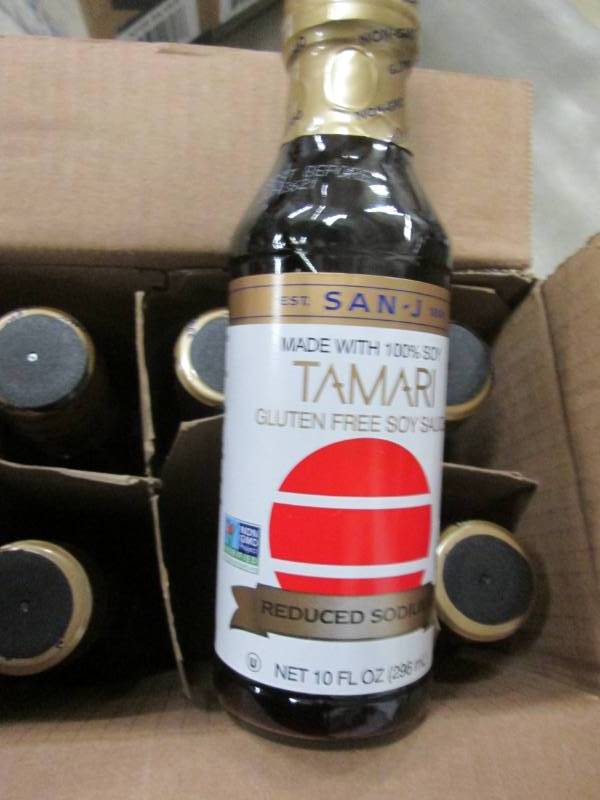 Case of 6 - 10 fl oz Tamari Gluten ...