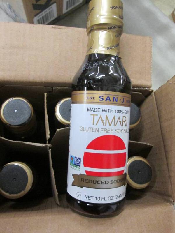 Case of 6 - 10 fl oz Tamari Gluten ...