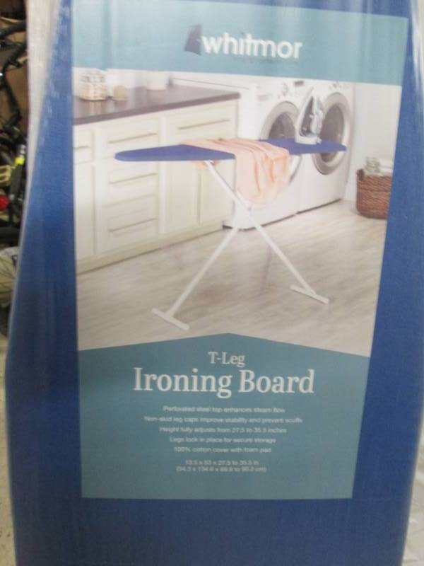 2 Whitmor T-Leg Ironing Boards...