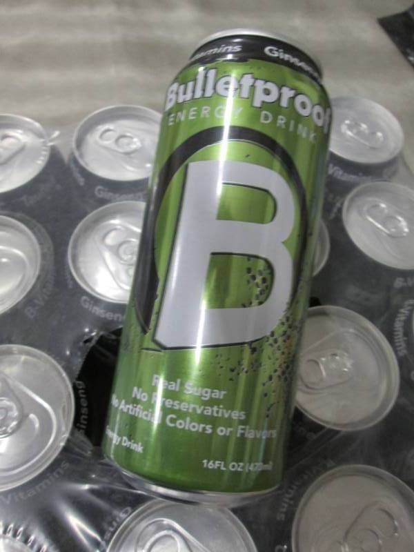 24 pack 16 oz Bulletproof Energy Dr...