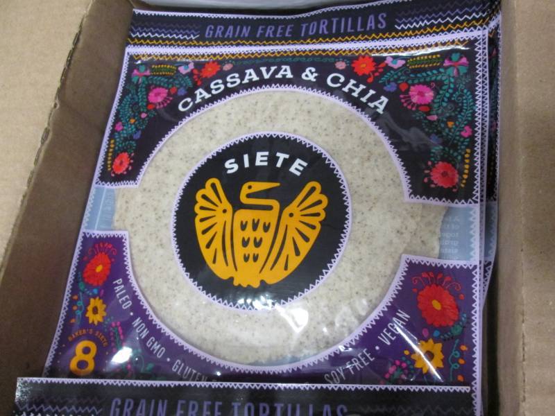 Case of 12- 8pks Cassava & Chia Tor...