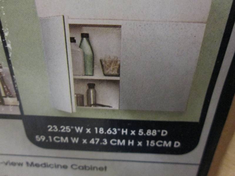 Lighted Frameless Bi-View Medicine ...