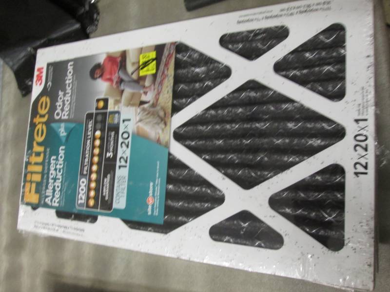 4- 12x20x1  3M Allergen reduction f...
