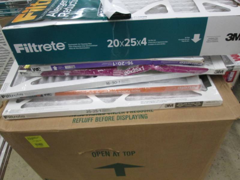 6 Assorted 3M Filters...
