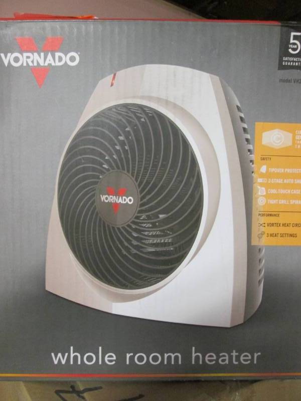 lot 44 image: Vornado Whole Room Heater (Tip Over...