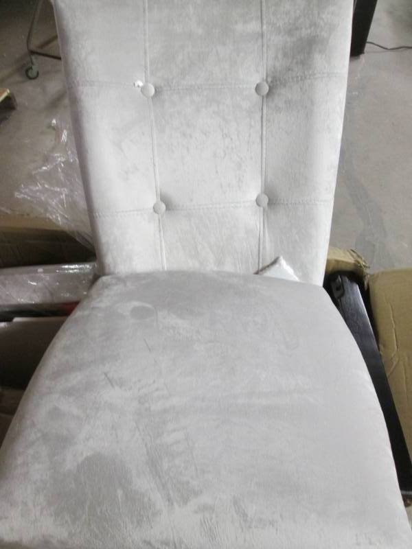 lot 107 image: 2pc. Shitt Side Chair Upholstered V...