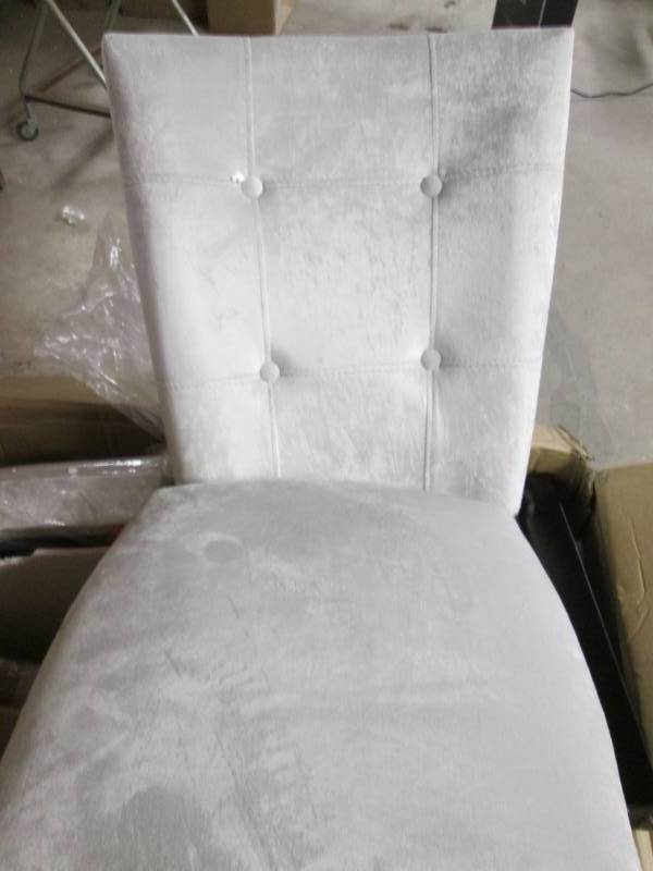 lot 108 image: 2pc. Shitt Side Chair Upholstered V...