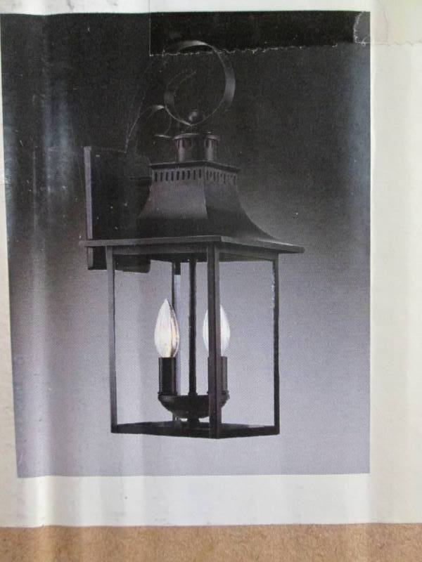 lot 160 image: Quoizel 60W Candelabra Base (Mystic...