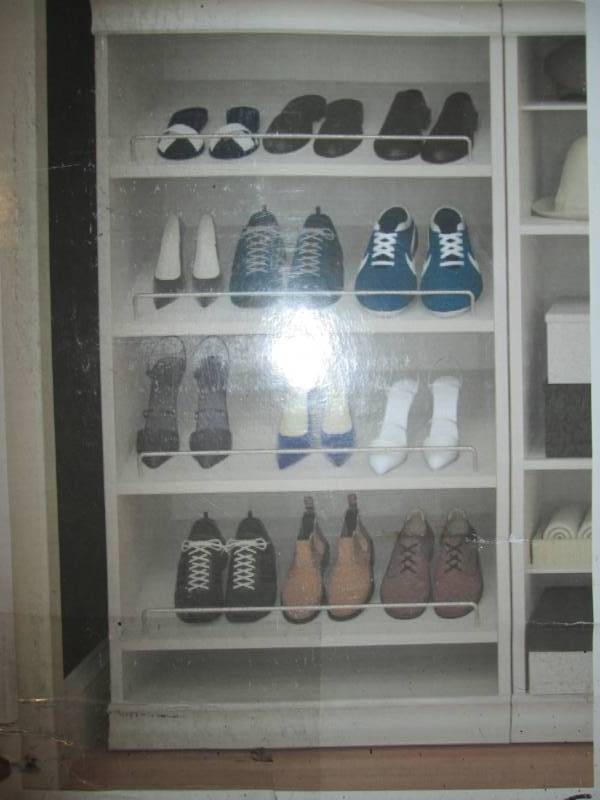 lot 206 image: ClosetMaid Shoe Unit (White) ...
