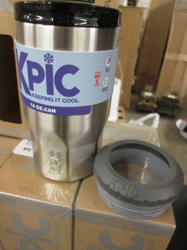 lot 406 image: Kpic 20 oz. Stainless Steel Tumbler