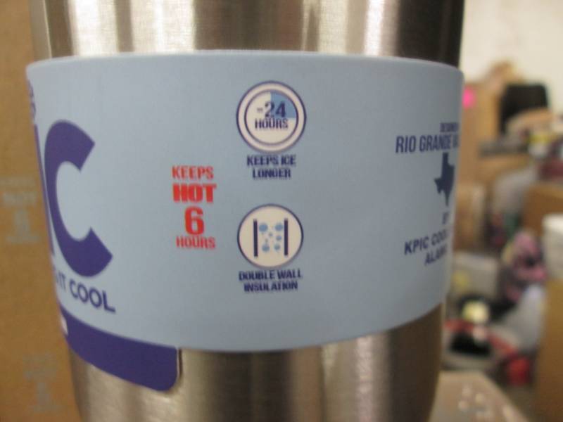 lot 404 image: Kpic 14oz. Tumbler with insert for ...