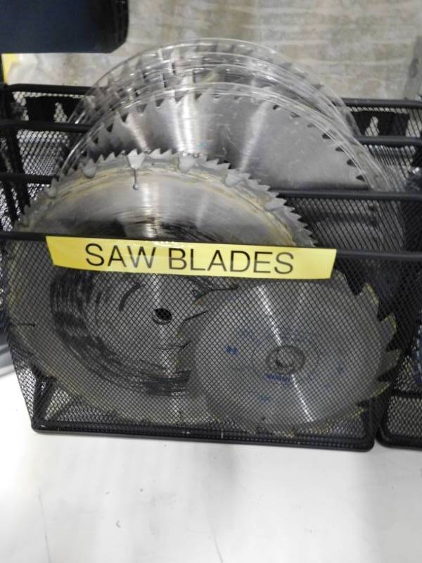 lot 7 image: New & Used Saw Blades