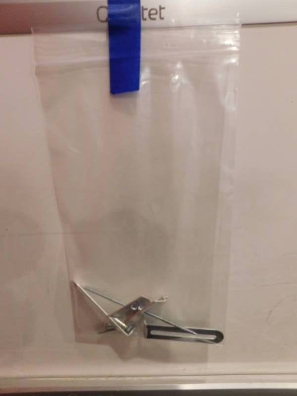 lot 11 image: Two White Boards w Mounting Brackets
