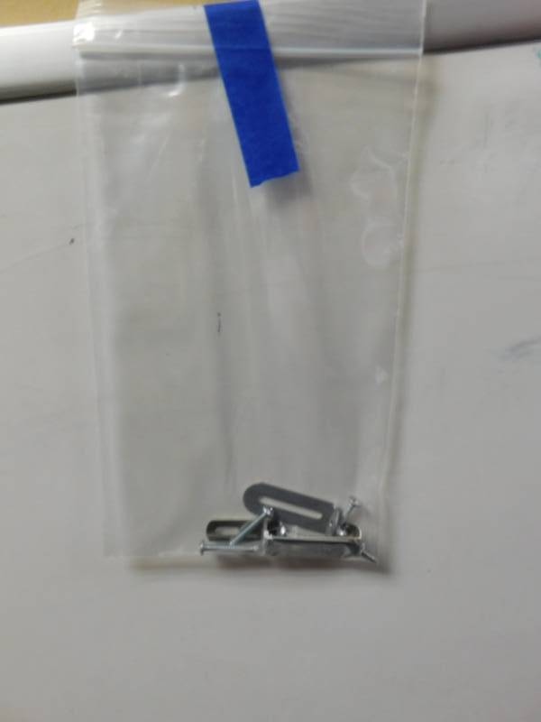 lot 14 image: Dry Erase Board wBrackets - 48 x 96