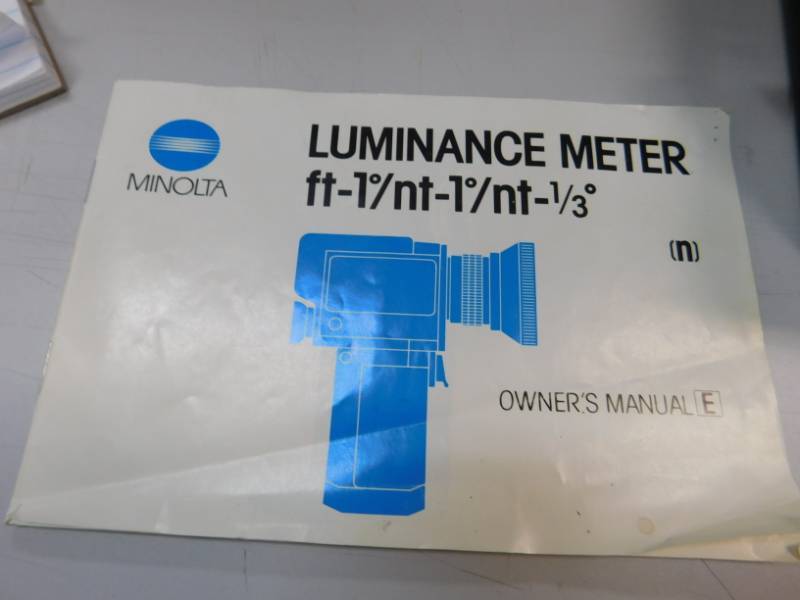 lot 53 image: Minolta Luminance Meter