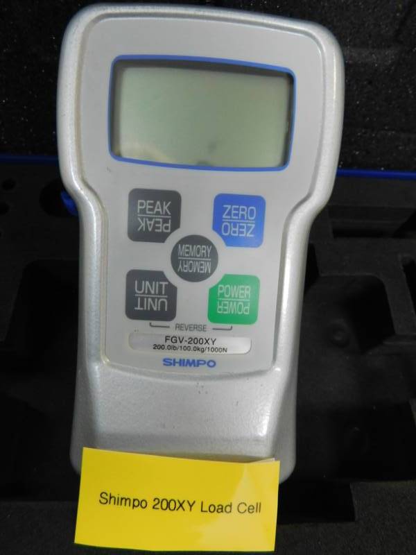 lot 60 image: Shimpo FGV-200XY Load Cell