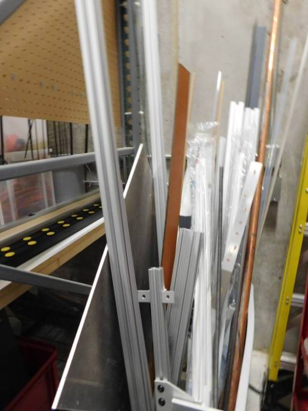 lot 88 image: Misc. Lot of Scrap Metal, Wood, & Threaded Rod