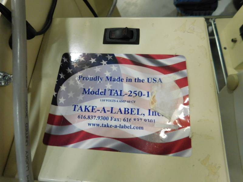 lot 107 image: Misc. Equipment for Labels