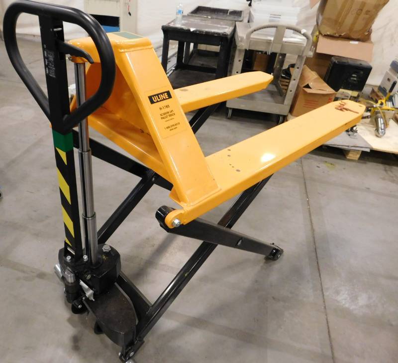 lot 116 image: Uline High Lift Pallet Jack