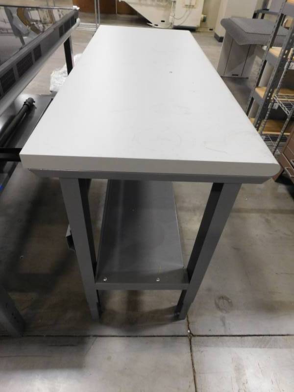 lot 131 image: Uline Work Bench - 60(w) x 37(h) x 24(d)