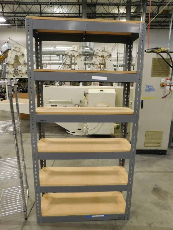 lot 134 image: Two Shelving Units