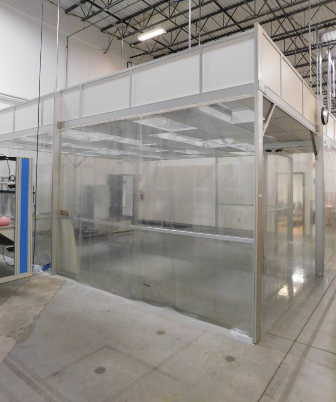 lot 150 image: Modular Softwall Clean Room