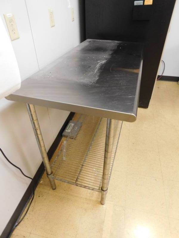 lot 157 image: Work Table - 49.5 x 24(d)