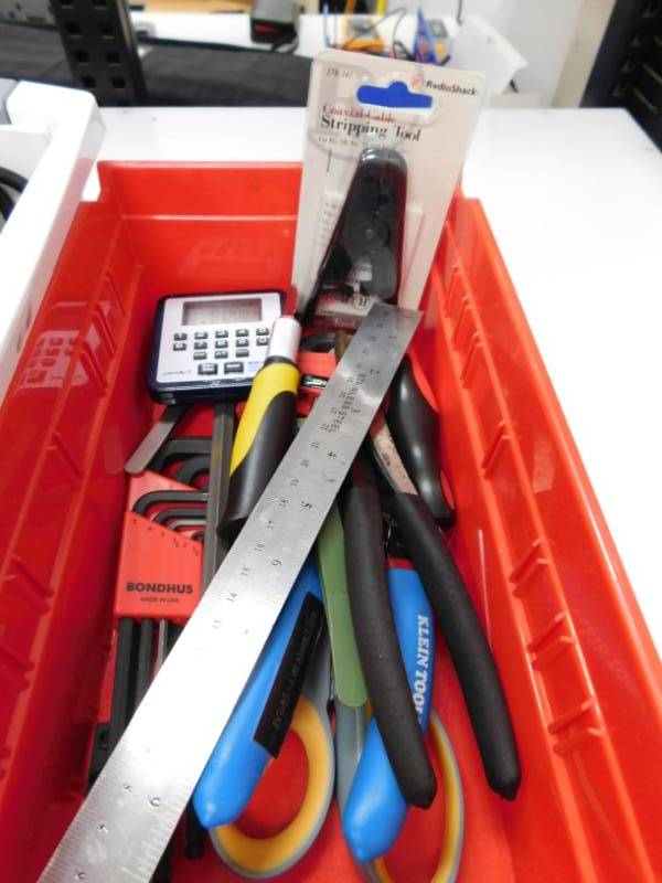 lot 167 image: Misc. Lot of Wire, Tools